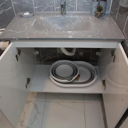 Apartman Art Life Flora в спальне нет окна Alanya